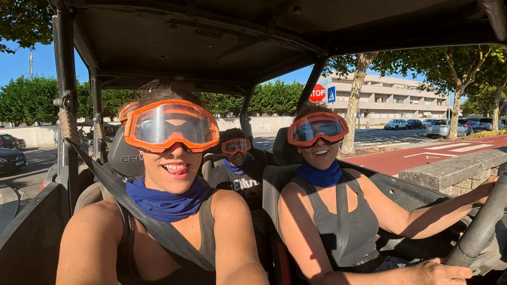 Last selfie of the ride